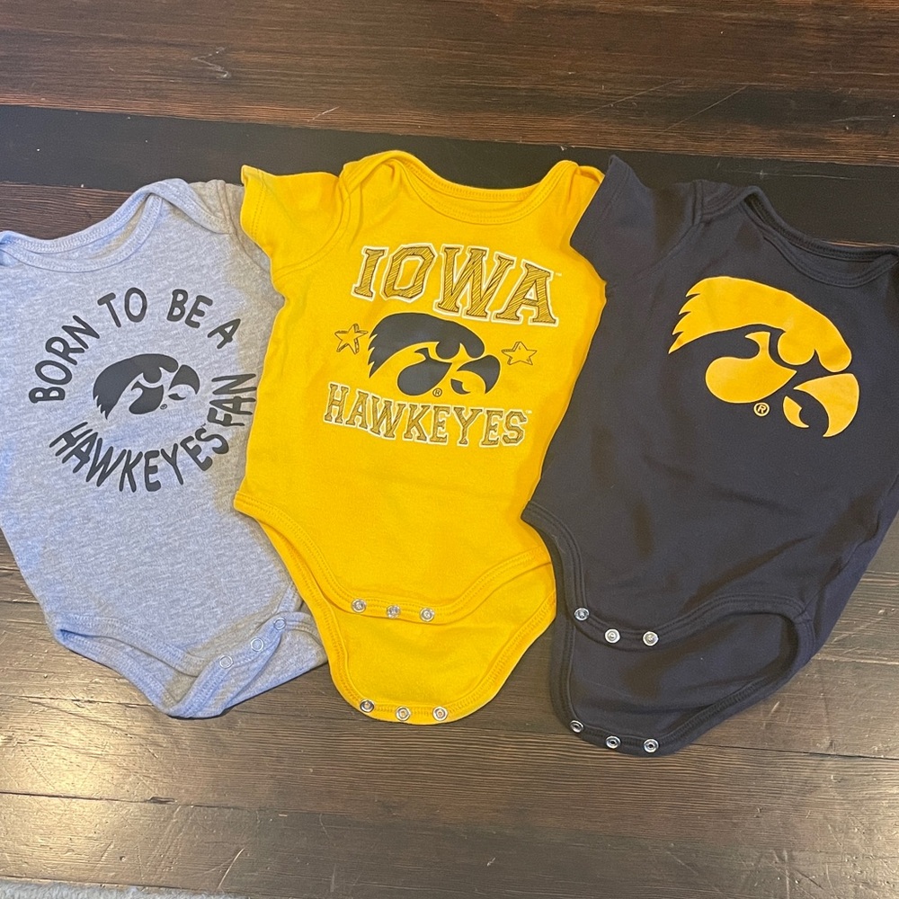 Baby Bodysuit Set - Gray, Yellow, and Black